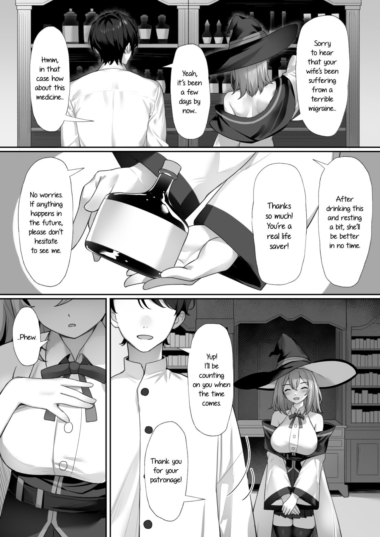 Hentai Manga Comic-Witch's Unlucky Day-Read-4